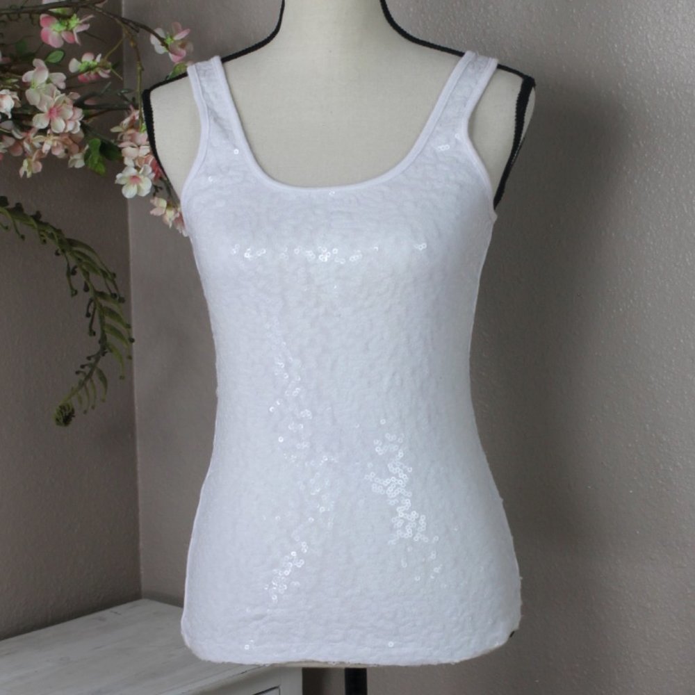 ON Sequin Tank Size SP
